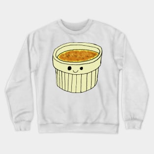 Cute Crème Brulee Crewneck Sweatshirt